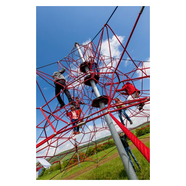 Virvių piramidė - SPIDER 6