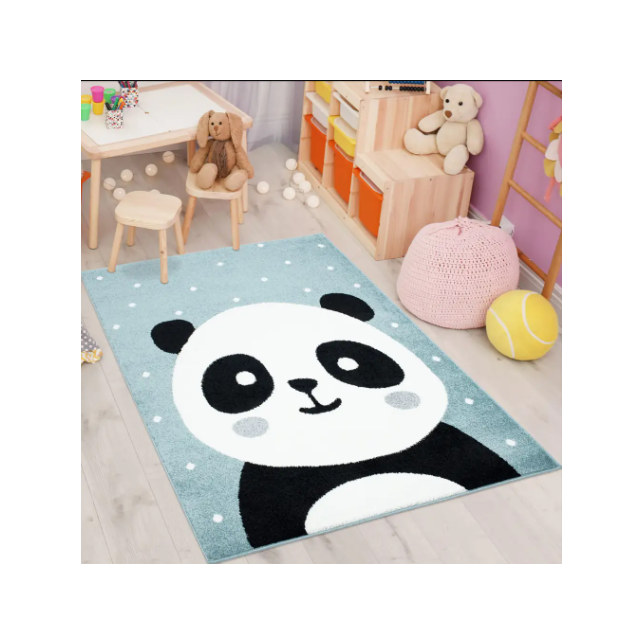 Melsvas kilimas "Panda"