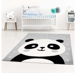 Pilkas kilimas "Panda"