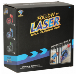 RC lazeriu valdoma mašinėlė - Lasertron