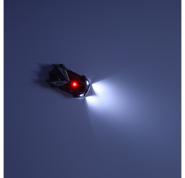 RC lazeriu valdoma mašinėlė - Lasertron