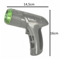 RC lazeriu valdoma mašinėlė - Lasertron