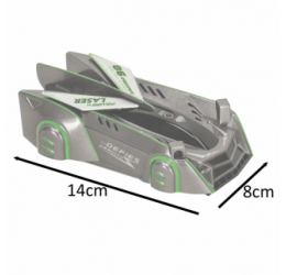 RC lazeriu valdoma mašinėlė - Lasertron