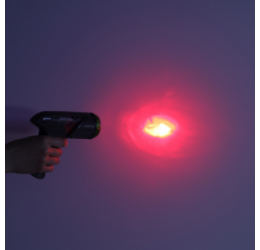 RC lazeriu valdoma mašinėlė - Lasertron