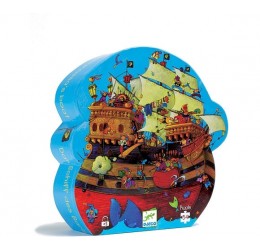Djeco dėlionė "Piratų" 54d.