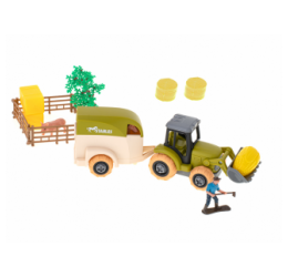 Ūkininko rinkinys su transporto priemonėmis - "TWIST SEED"