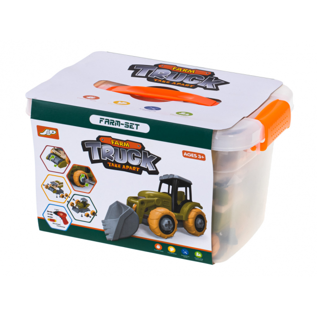 Ūkininko rinkinys su transporto priemonėmis - "TWIST SEED"