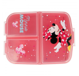 Pietų dėžutė su trimis skyreliais "Minnie Moause"