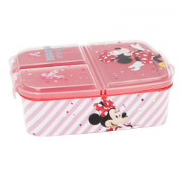 Pietų dėžutė su trimis skyreliais "Minnie Moause"