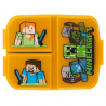 Pietų dėžutė su trimis skyreliais "Minecraft"