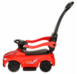 Raudonas automobilis - PUSH RIDE