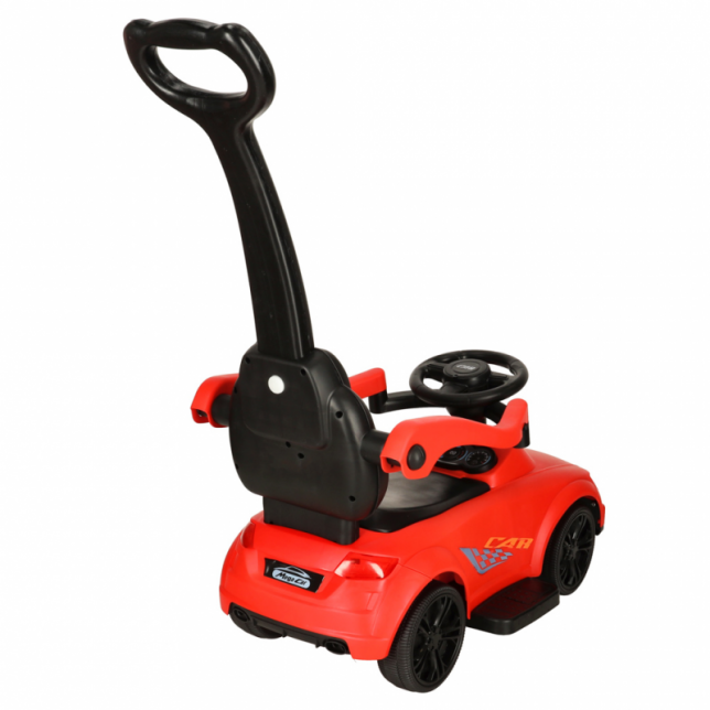 Raudonas automobilis - PUSH RIDE
