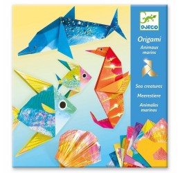 Djeco origami "Jūros gyvūnai"