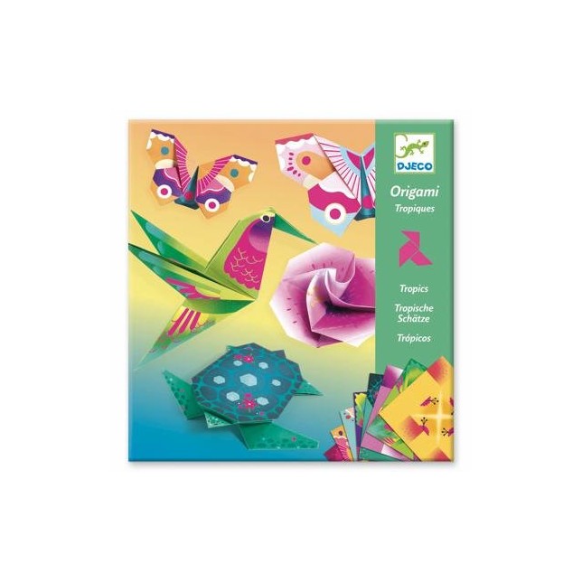 Djeco origami "Tropikai"