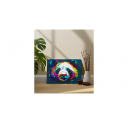 Paveikslas iš modelino ''Liūtas'' 30x40cm.