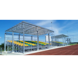 Lauko tribūna su stogeliu - SPORTDI