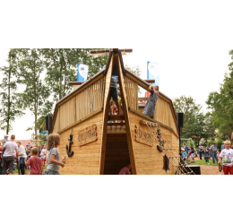 Didelis piratų laivas - žaidimų kompleksas - aikštelė - COLUMBUS