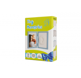 ''TINY MEMORIES'' rėmelis su pilku moliu atspaudui