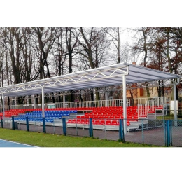 Modulinė tribūna žiūrovams (pagal užsakyma)