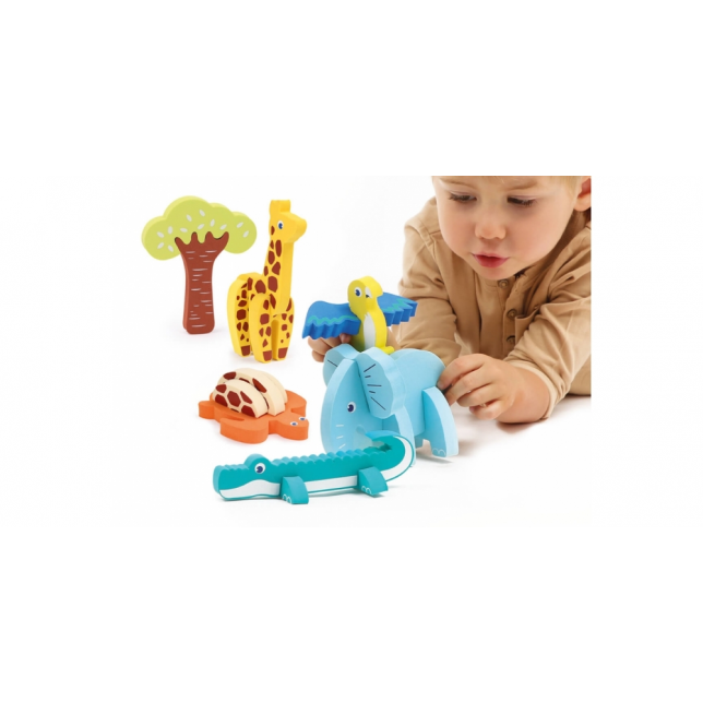3D dėlionė ''Safari Gyvūnai''