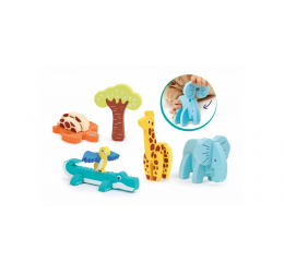 3D dėlionė ''Safari Gyvūnai''