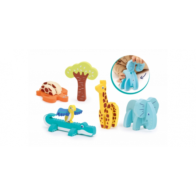 3D dėlionė ''Safari Gyvūnai''