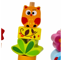 Tooky Toy balansavimo žaidimas ''Gyvūnai''