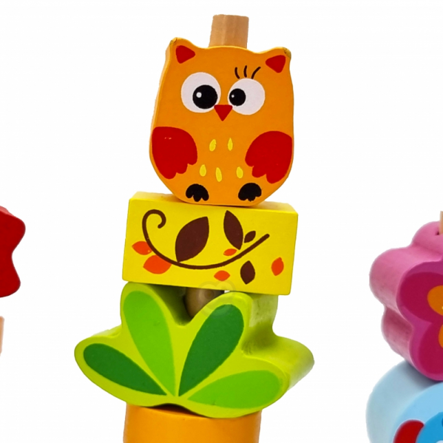Tooky Toy balansavimo žaidimas ''Gyvūnai''