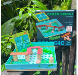Loginis žaidimas ''Croco Bridge'' 5m.+