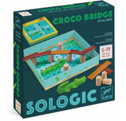 Loginis žaidimas ''Croco Bridge'' 5m.+