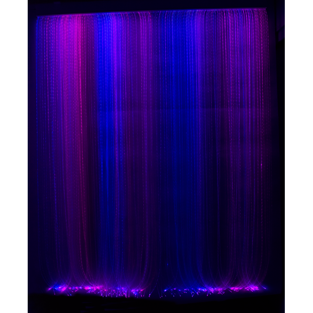 Aliuminio profilio šviesos užuolaida / 200 cm