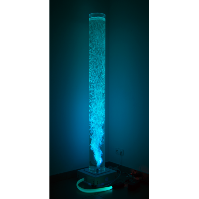 Didelis burbulų vamzdis - water tube valdomas garsu  / 200cm