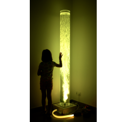Didelis burbulų vamzdis - water tube valdomas garsu  / 200cm