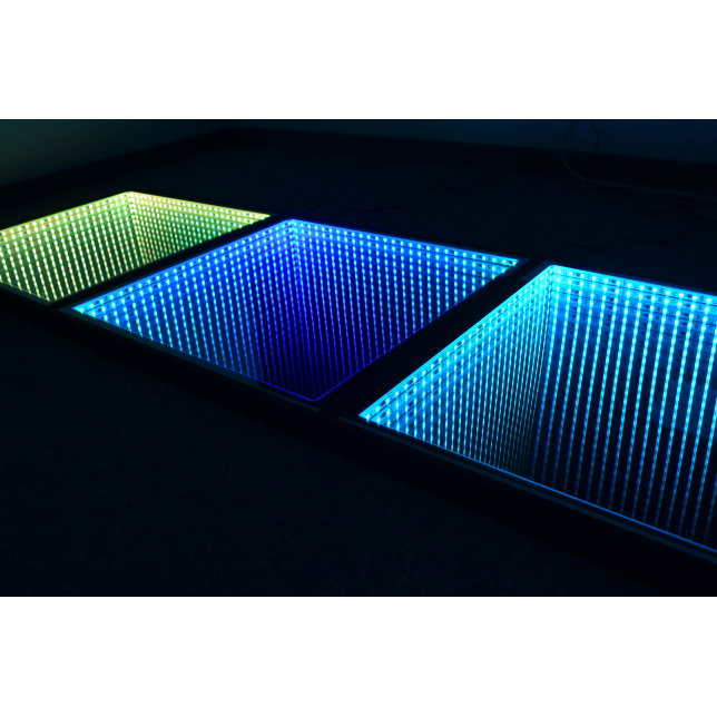 Sensorinė šviesos lenta skydelis - LED RGB 3D