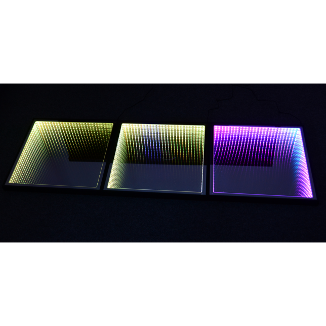 Sensorinė šviesos lenta skydelis - LED RGB 3D