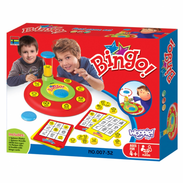 WOOPIE smagus Bingo žaidimas visai šeimai