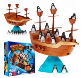 WOOPIE smagus balansinis žaidimas ''Piratai pingvinai''