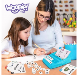 WOOPIE mokomasis žaidimas skirtas mokytis anglų kalbos ir matematikos