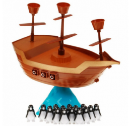 WOOPIE smagus balansinis žaidimas ''Piratai pingvinai''