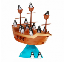 WOOPIE smagus balansinis žaidimas ''Piratai pingvinai''