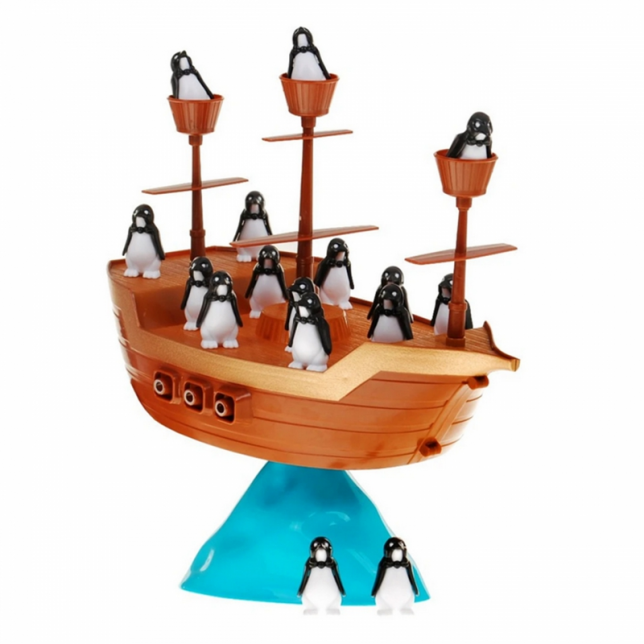 WOOPIE smagus balansinis žaidimas ''Piratai pingvinai''