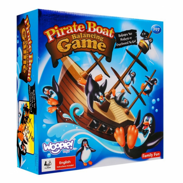 WOOPIE smagus balansinis žaidimas ''Piratai pingvinai''