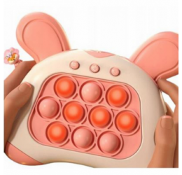Pop It žaidimas ''Zuikutis'', rožinis