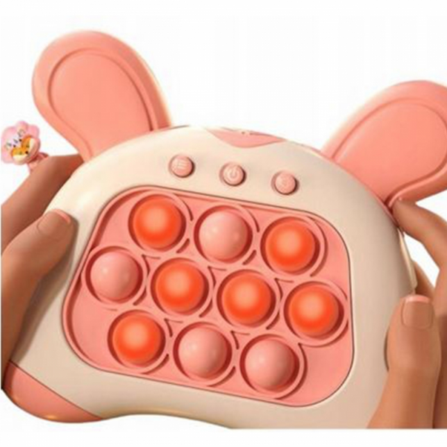 Pop It žaidimas ''Zuikutis'', rožinis