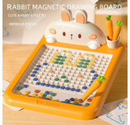 MagPad magnetinė lenta ''Zuikutis'', oranžinė