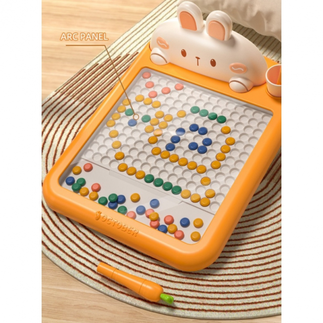 MagPad magnetinė lenta ''Zuikutis'', oranžinė