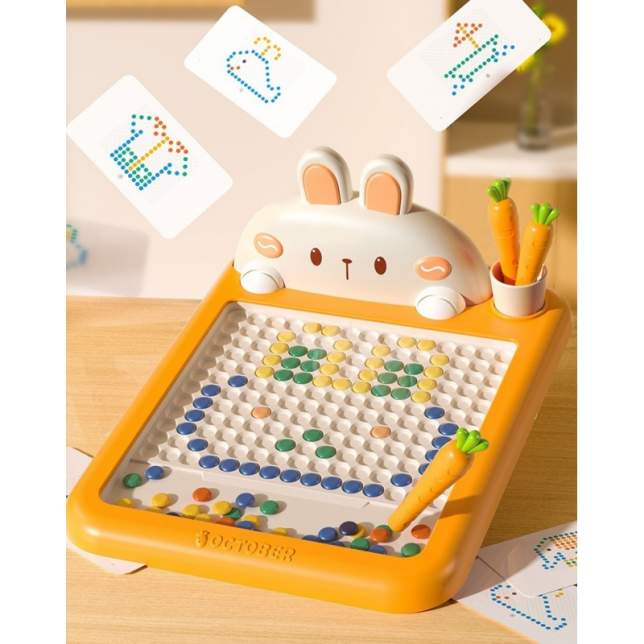 MagPad magnetinė lenta ''Zuikutis'', oranžinė