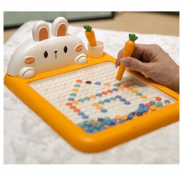 MagPad magnetinė lenta ''Zuikutis'', oranžinė