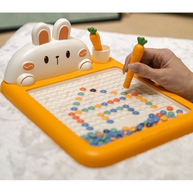 MagPad magnetinė lenta ''Zuikutis'', oranžinė