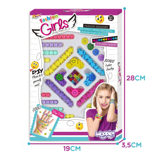 Rinkinys papuošalams gaminti ''Šypsenėlės''